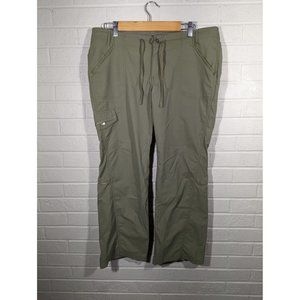 REI Olive Green Outdoor Hiking Women's Pants Size 14P‎